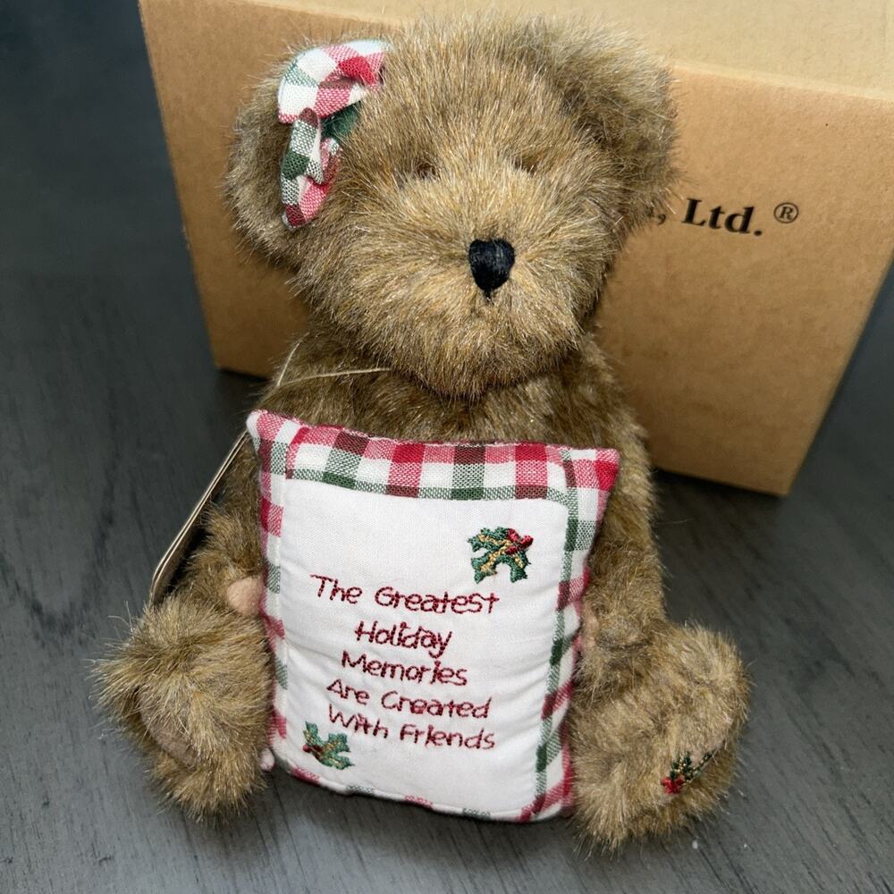 Boyds Bears Beary Goodfriend 2004 Exclusive Bear Stuffed Animal Plush Toy 9714HM
